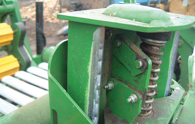 A part of a baler